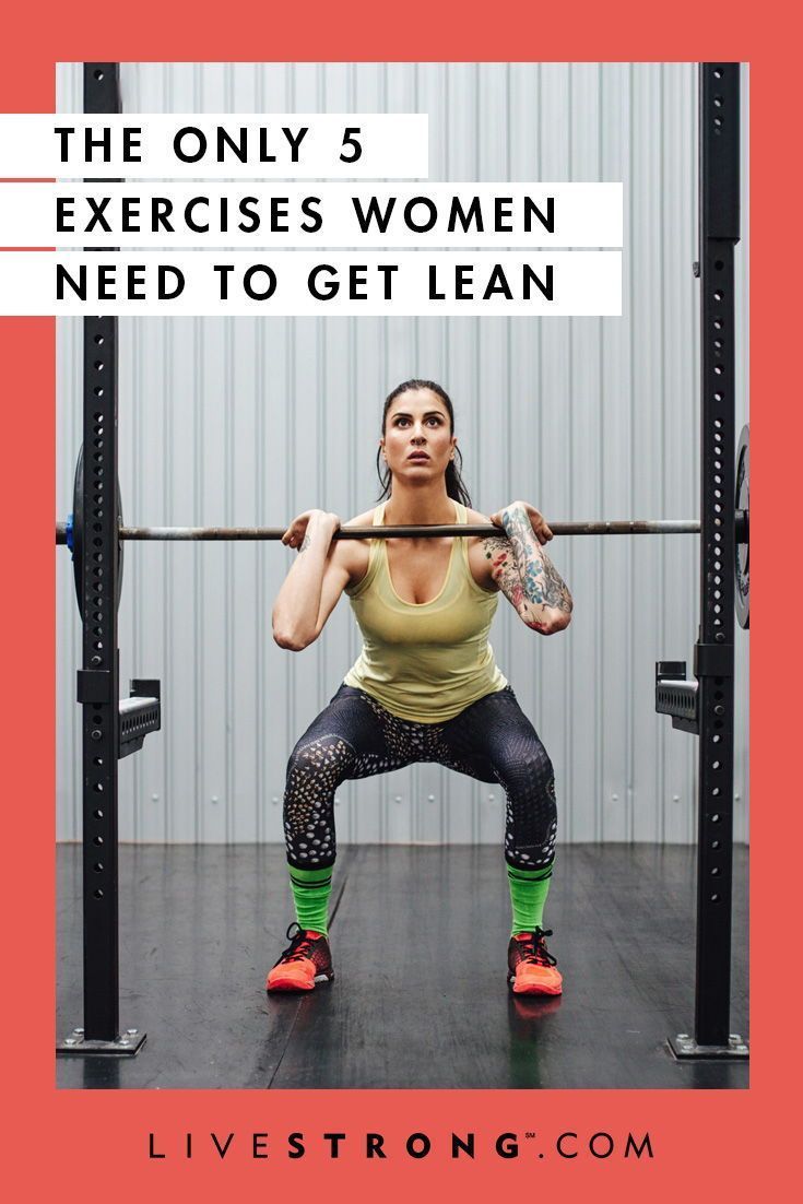 The Only 5 Exercises Women Need to Get Lean - The Only 5 Exercises Women Need to Get Lean -   17 fitness Exercises back ideas