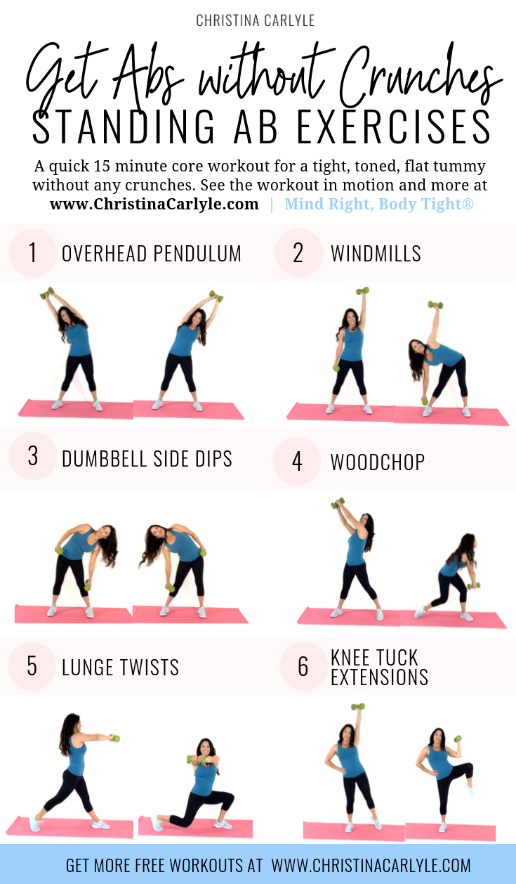 6 Standing Ab Exercises for Flat, Toned Abs, Core Strength, & Maximum Calorie Burn - 6 Standing Ab Exercises for Flat, Toned Abs, Core Strength, & Maximum Calorie Burn -   17 fitness Exercises back ideas