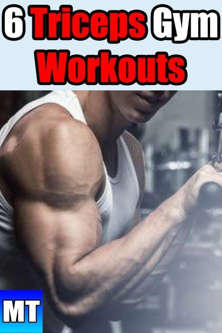 6 Triceps Workouts – Best Tricep Exercises for Beginners at the Gym - 6 Triceps Workouts – Best Tricep Exercises for Beginners at the Gym -   17 fitness Mens home ideas