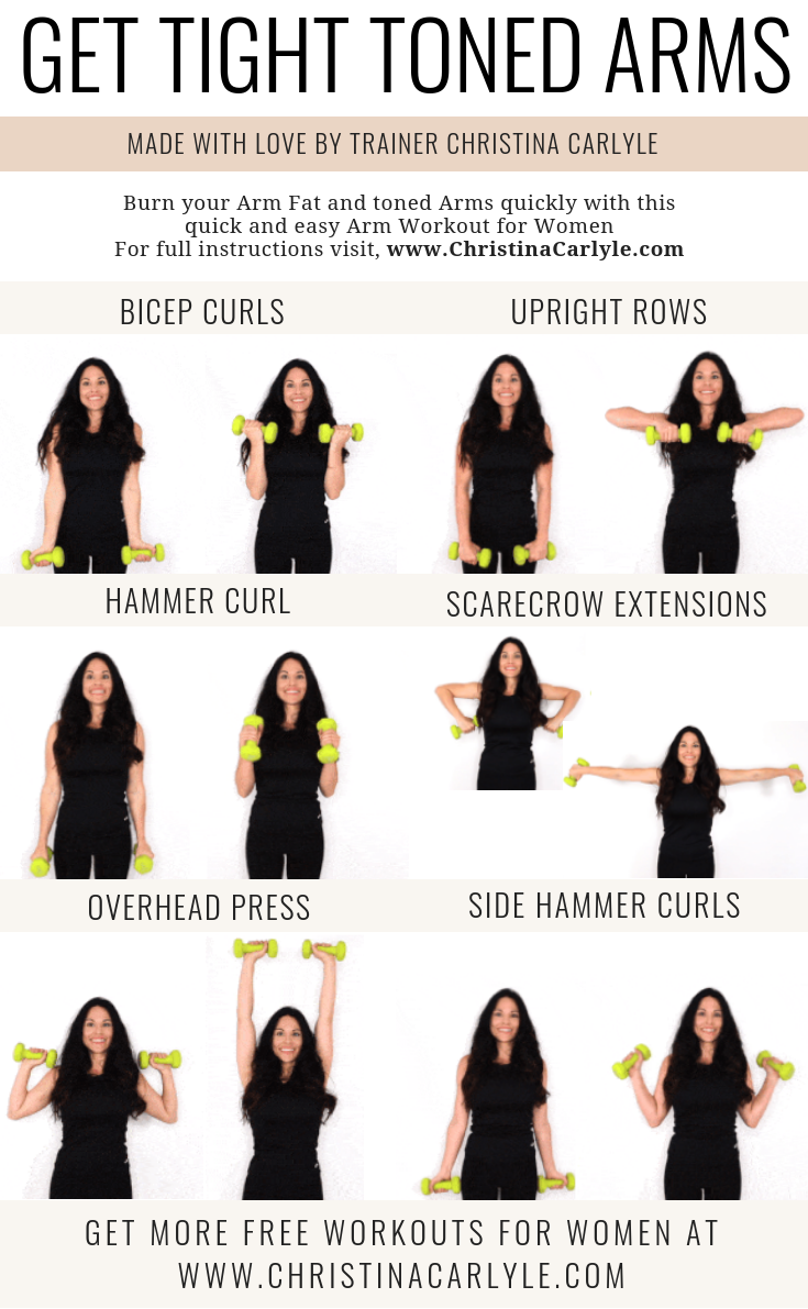 Arm Workout for Women that Want Tight Toned Arms - Arm Workout for Women that Want Tight Toned Arms -   17 fitness Routine arms ideas