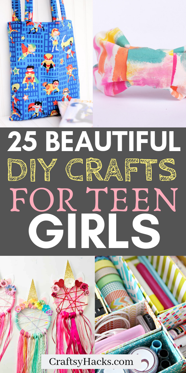 25 Beautiful DIY Crafts for Teen Girls - 25 Beautiful DIY Crafts for Teen Girls -   17 rainy day diy For Teens ideas