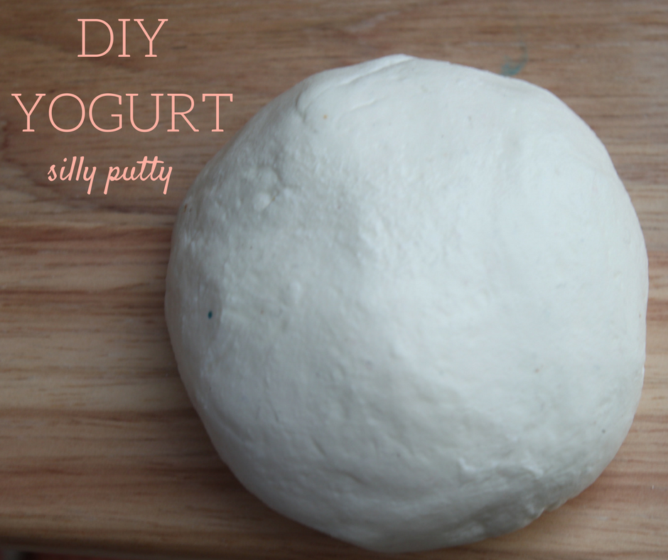 DIY Yogurt Silly Putty - DIY Yogurt Silly Putty -   17 rainy day diy For Teens ideas