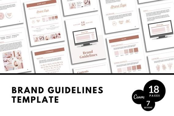 Brand Guidelines Template | Brand Style Guide | Brand Board | Canva Template | Canva Brand | Brand Branding Template PDF Presentation Guide - Brand Guidelines Template | Brand Style Guide | Brand Board | Canva Template | Canva Brand | Brand Branding Template PDF Presentation Guide -   17 style Guides pdf ideas
