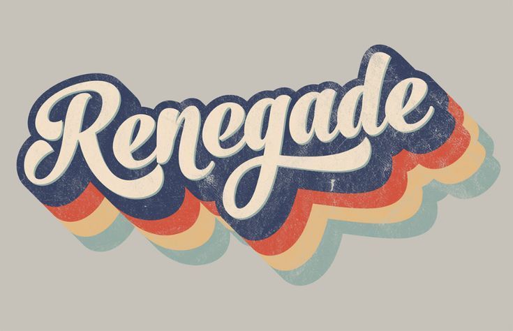How To Create a Retro 70s Style Striped Logo Type Effect - How To Create a Retro 70s Style Striped Logo Type Effect -   17 style Retro design ideas