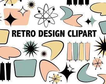 Retro Design Elements Retro Clip Art Atomic Starburst Retro | Etsy - Retro Design Elements Retro Clip Art Atomic Starburst Retro | Etsy -   17 style Retro design ideas