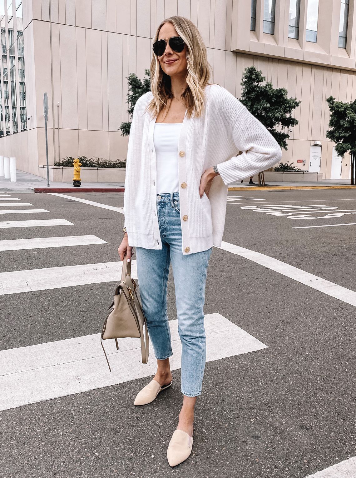 Celine mini belt bag, beige mules, spring mules, mules shoes outfit, how to wear mules, mules flats - Celine mini belt bag, beige mules, spring mules, mules shoes outfit, how to wear mules, mules flats -   17 style Simple jeans ideas