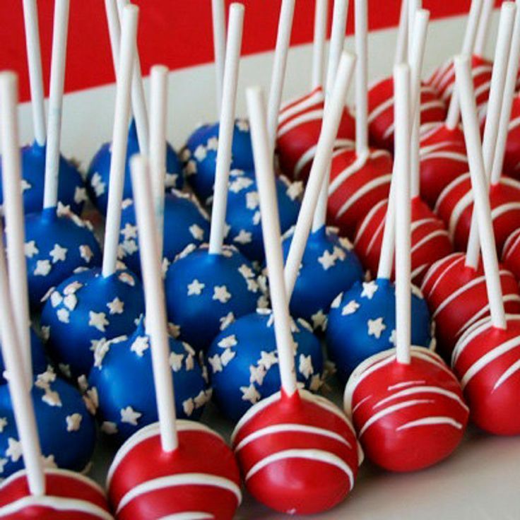 Price Listed is for 1 Dozen, Cake Pops, FOURTH OF JULY Cake Pops, Party Favors - Price Listed is for 1 Dozen, Cake Pops, FOURTH OF JULY Cake Pops, Party Favors -   18 4th of july party ideas