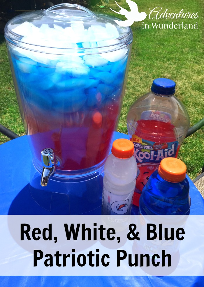 Patriotic Punch - Patriotic Punch -   18 4th of july party ideas