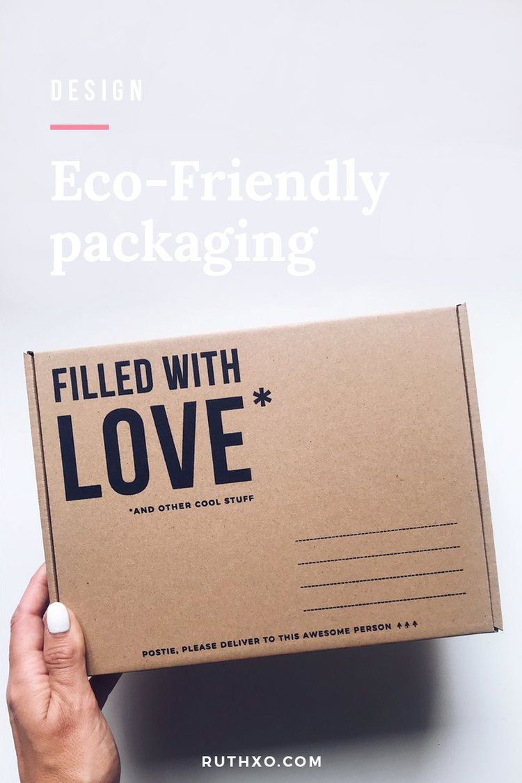 Eco-Friendly Love Filled Packaging — RUTH XO - Eco-Friendly Love Filled Packaging — RUTH XO -   18 beauty Design packaging ideas