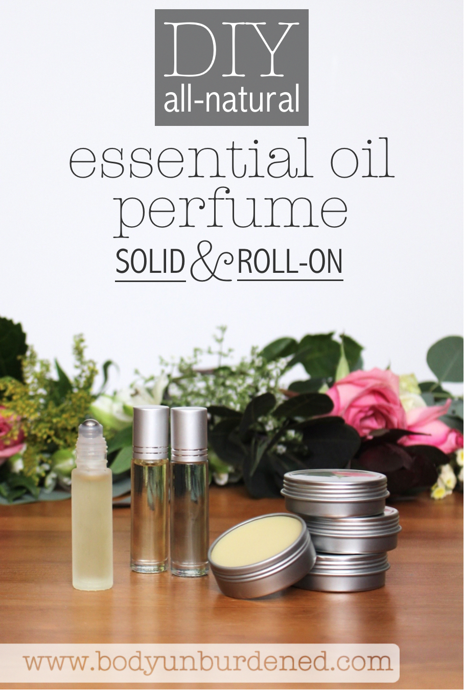 DIY Essential Oil Perfume 2 Ways: Solid and Roll-On - DIY Essential Oil Perfume 2 Ways: Solid and Roll-On -   18 beauty DIY natural ideas