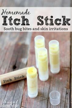 Homemade Itch Stick Recipe | The Frugal Farm Wife - Homemade Itch Stick Recipe | The Frugal Farm Wife -   18 beauty DIY natural ideas