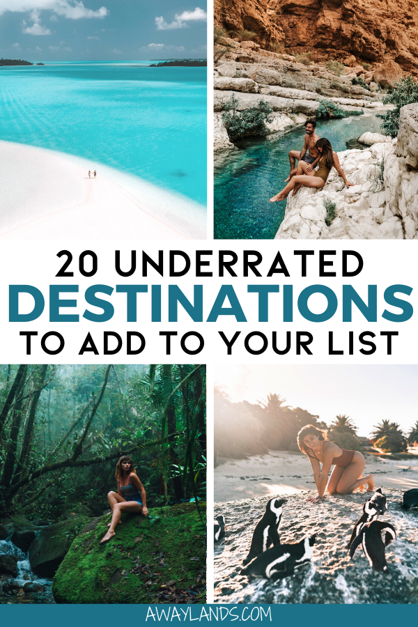 Top 20 Underrated Destinations for Your Travel Bucket List | Away Lands - Top 20 Underrated Destinations for Your Travel Bucket List | Away Lands -   18 beauty Inspiration bucket lists ideas