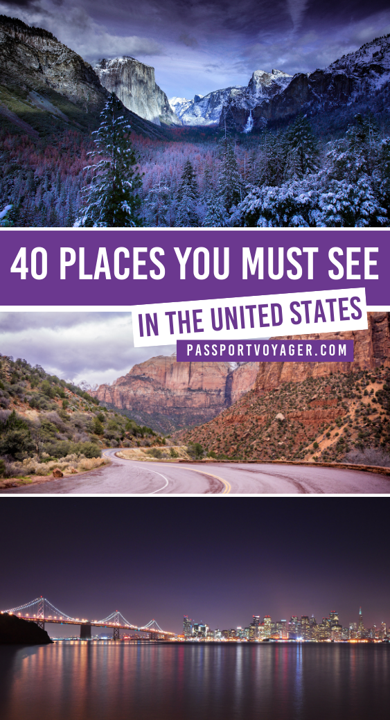 40 Gorgeous Destinations You Have To Visit In The USA - 40 Gorgeous Destinations You Have To Visit In The USA -   18 beauty Inspiration bucket lists ideas