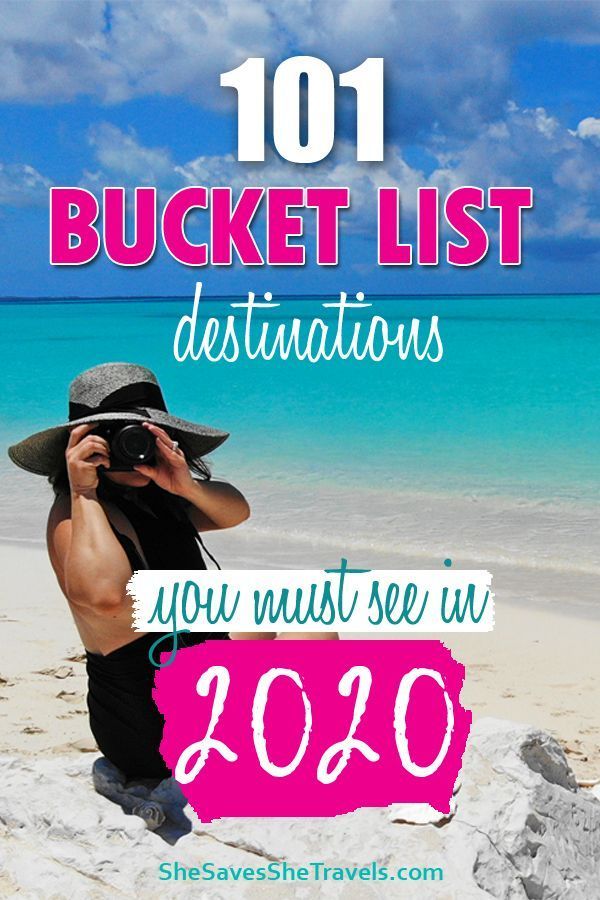 101 Travel Bucket List Places for 2020 - 101 Travel Bucket List Places for 2020 -   18 beauty Inspiration bucket lists ideas