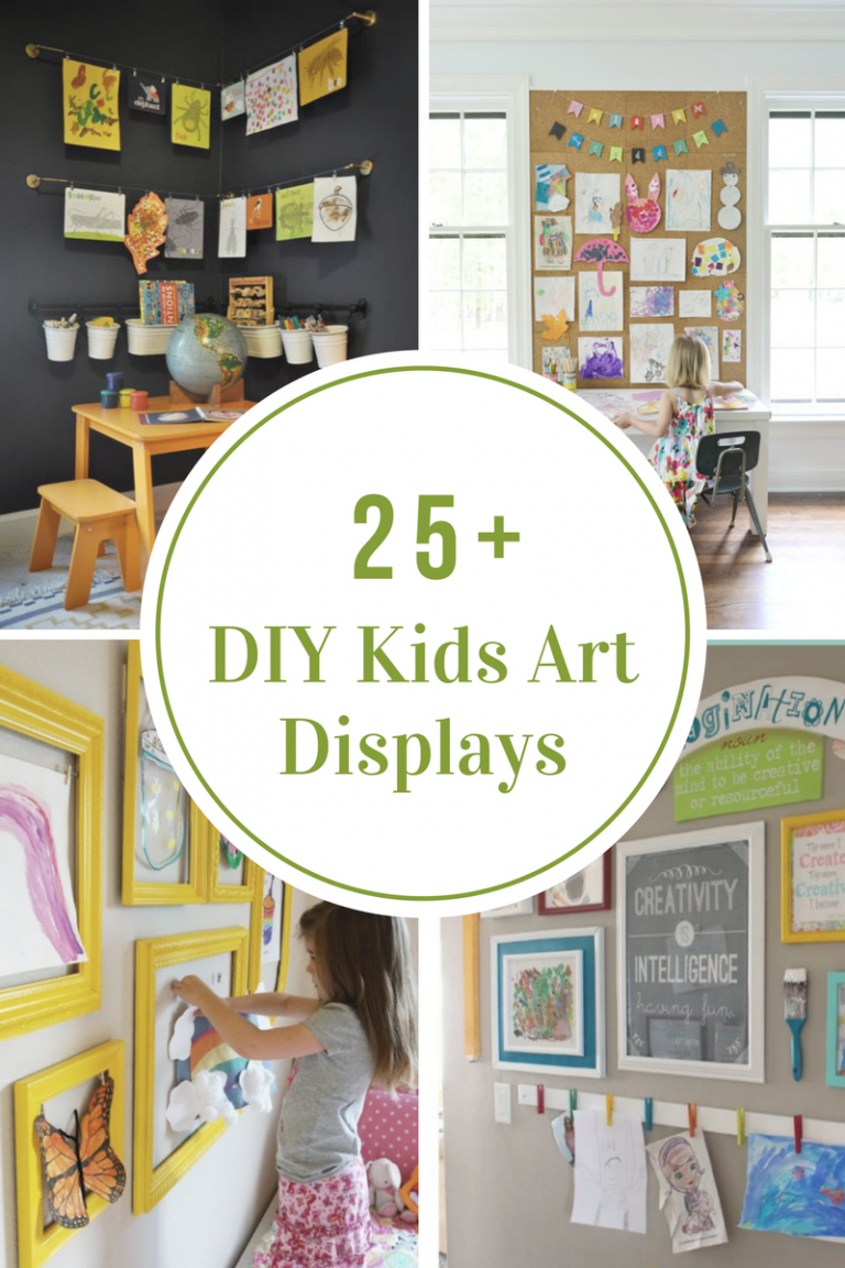 DIY Kids Art Displays - DIY Kids Art Displays -   18 diy Art display ideas