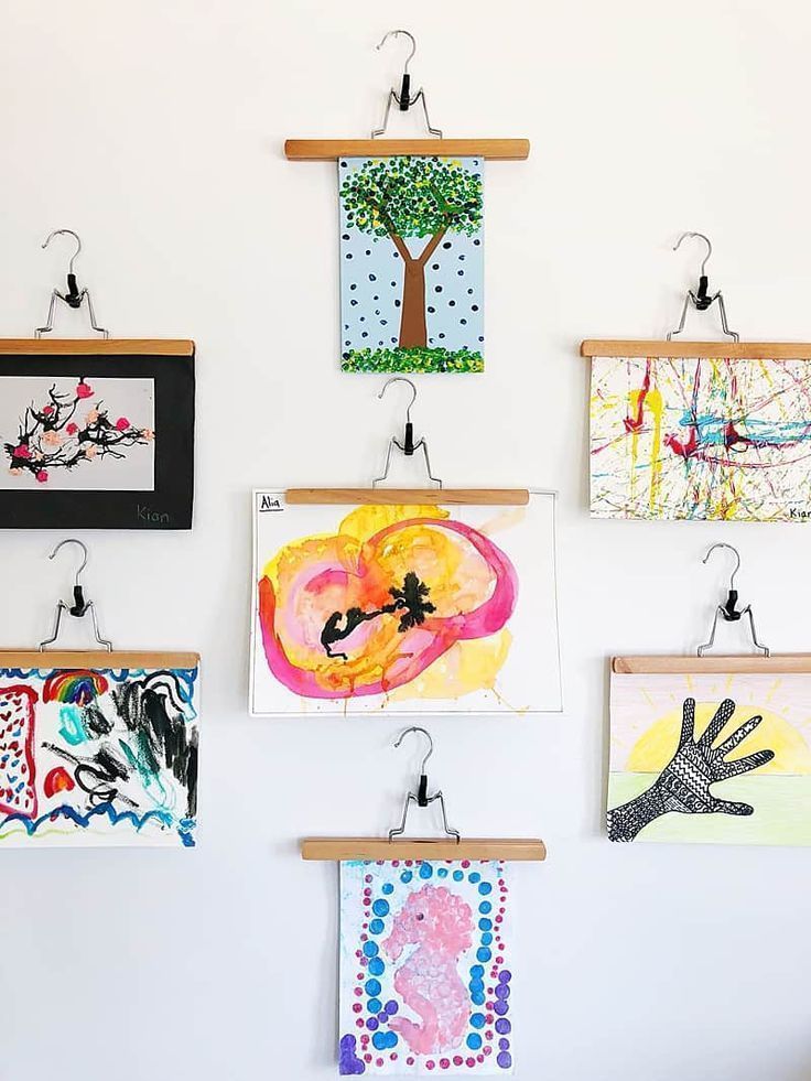 HOW TO SET UP A KIDS' ART GALLERY IN 10 MINUTES - Hello Wonderful - HOW TO SET UP A KIDS' ART GALLERY IN 10 MINUTES - Hello Wonderful -   18 diy Art display ideas
