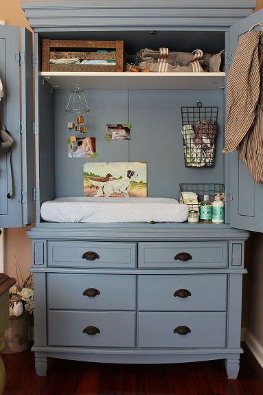 Entertainment Armoire Changing Table - Entertainment Armoire Changing Table -   18 diy Baby changing table ideas