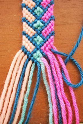 DIY: The Crazy Complicated Friendship Bracelet - DIY: The Crazy Complicated Friendship Bracelet -   18 diy Bracelets with yarn ideas