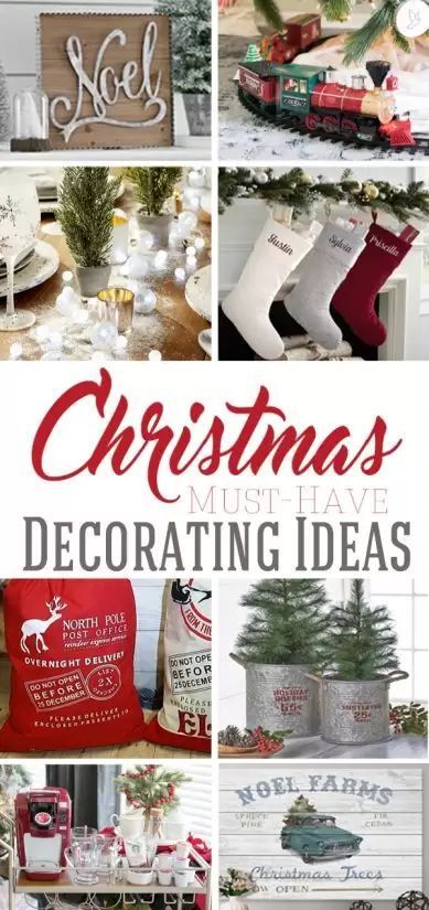 Holiday Entertaining and Decorating Must-Haves - - Holiday Entertaining and Decorating Must-Haves - -   18 diy Christmas Decorations for inside ideas