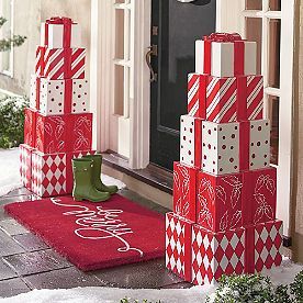 Presents Stack Topiary | Grandin Road - Presents Stack Topiary | Grandin Road -   18 diy Christmas Decorations for inside ideas