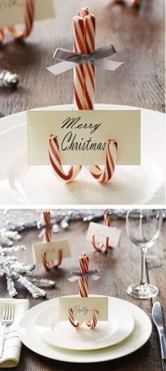 16 different ways to decorate your Christmas table - 16 different ways to decorate your Christmas table -   18 diy Christmas table ideas