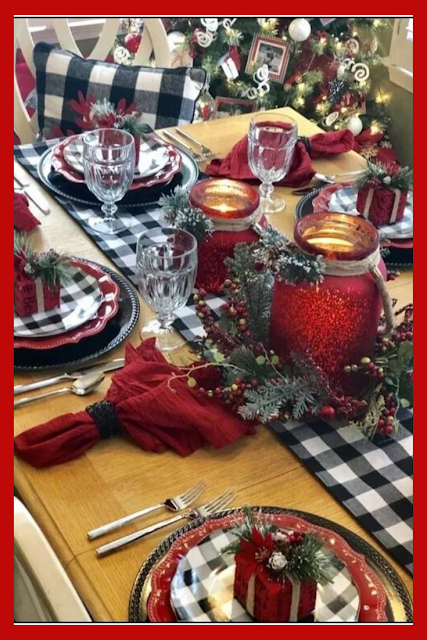 Copy These Awesome Christmas Table Ideas - Copy These Awesome Christmas Table Ideas -   18 diy Christmas table ideas