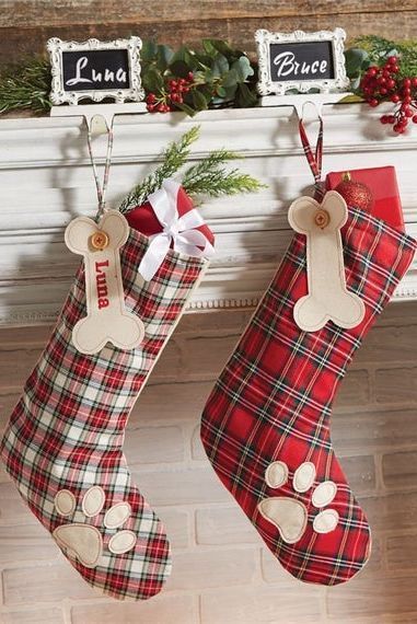 If Your Dog Doesn't Have a Christmas Stocking, You're Doing the Holidays All Wrong - If Your Dog Doesn't Have a Christmas Stocking, You're Doing the Holidays All Wrong -   18 diy Dog christmas ideas