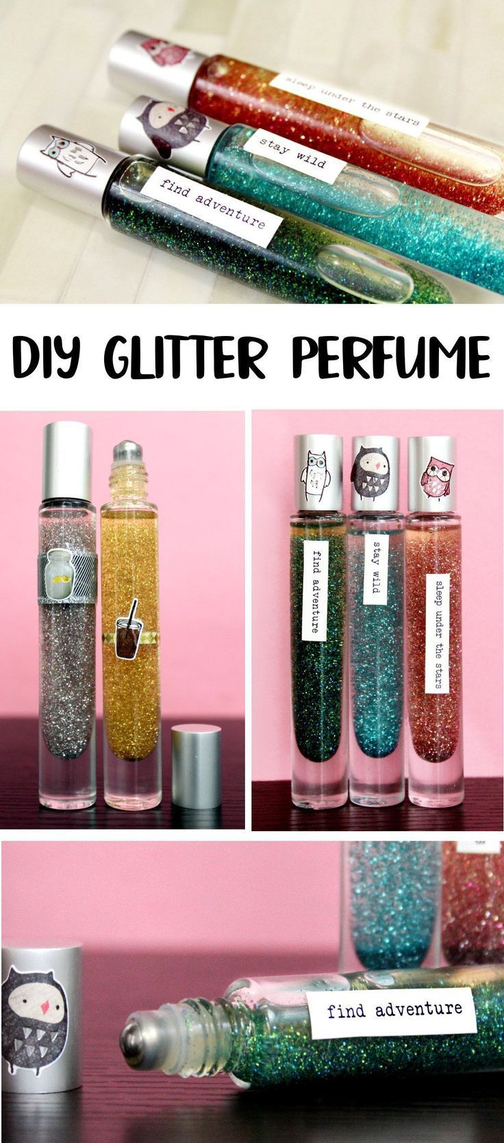 DIY Glitter Perfume for Your Inner Rockstar - Soap Deli News - DIY Glitter Perfume for Your Inner Rockstar - Soap Deli News -   18 diy For Teens gifts ideas