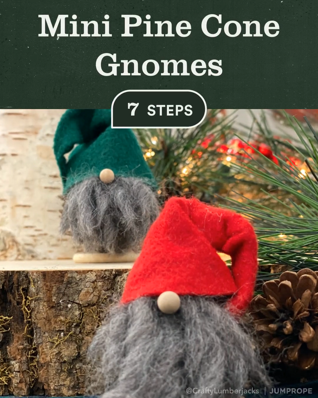 Mini Pine Cone Gnomes For Christmas - Mini Pine Cone Gnomes For Christmas -   18 diy For Teens gifts ideas