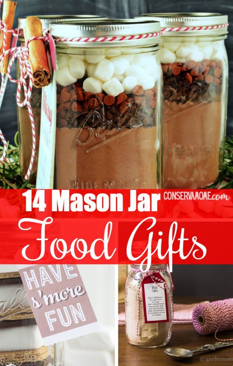 14 Mason Jar Food Gifts - 14 Mason Jar Food Gifts -   18 diy Gifts food ideas