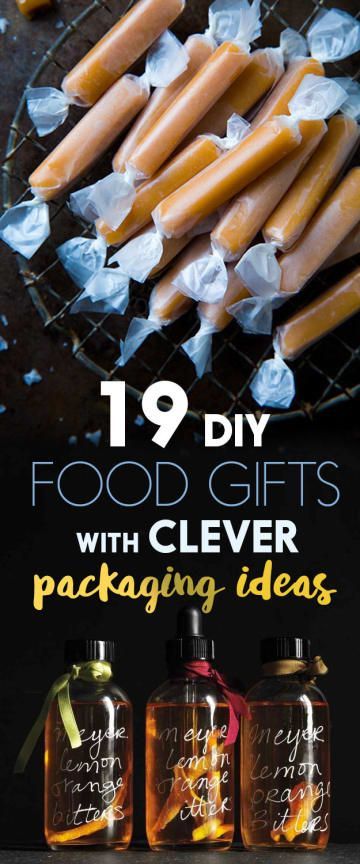 19 Homemade Food Gifts That You Can Actually Make - 19 Homemade Food Gifts That You Can Actually Make -   18 diy Gifts food ideas