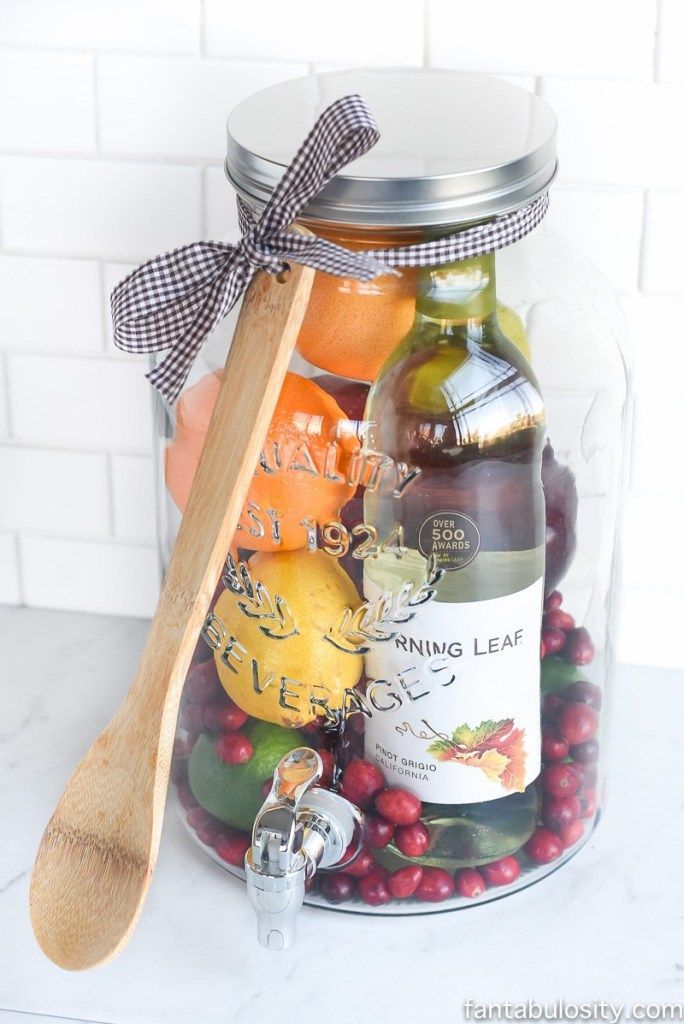 DIY Gift Idea: Sangria Kit - Great for Friends, Housewarming & More! - DIY Gift Idea: Sangria Kit - Great for Friends, Housewarming & More! -   18 diy Gifts food ideas