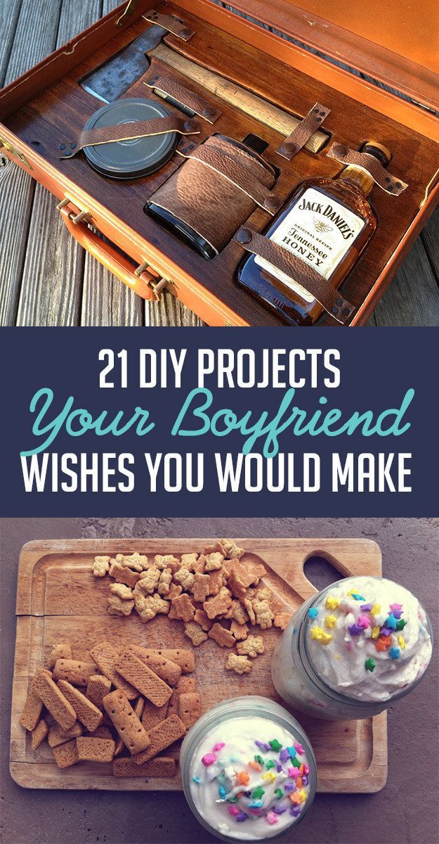 21 DIY Projects Your Boyfriend Wishes You Would Make - 21 DIY Projects Your Boyfriend Wishes You Would Make -   18 diy Gifts for guys ideas