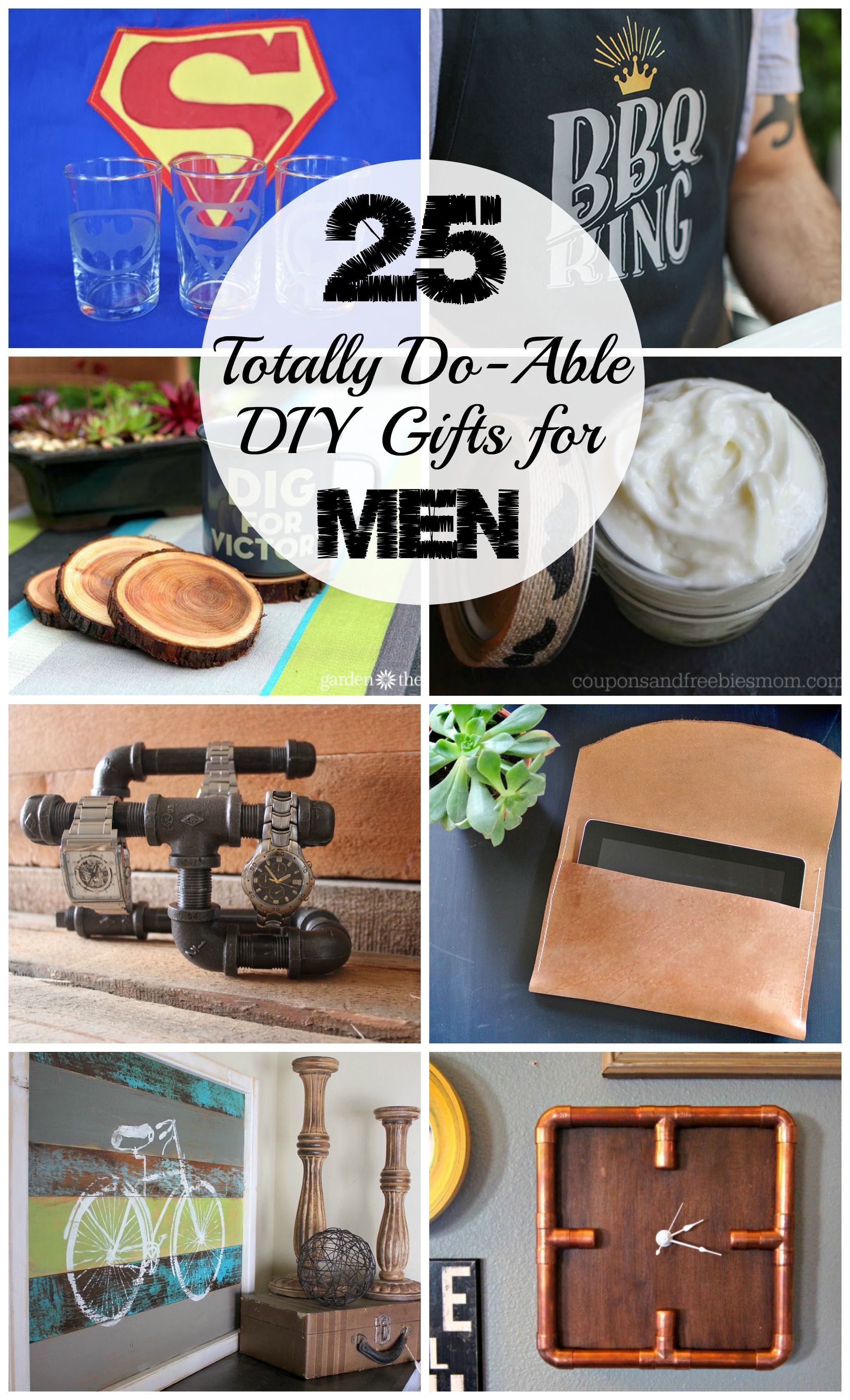 25 DIY Gifts for Men to Enjoy | Love Create Celebrate - 25 DIY Gifts for Men to Enjoy | Love Create Celebrate -   18 diy Gifts for guys ideas