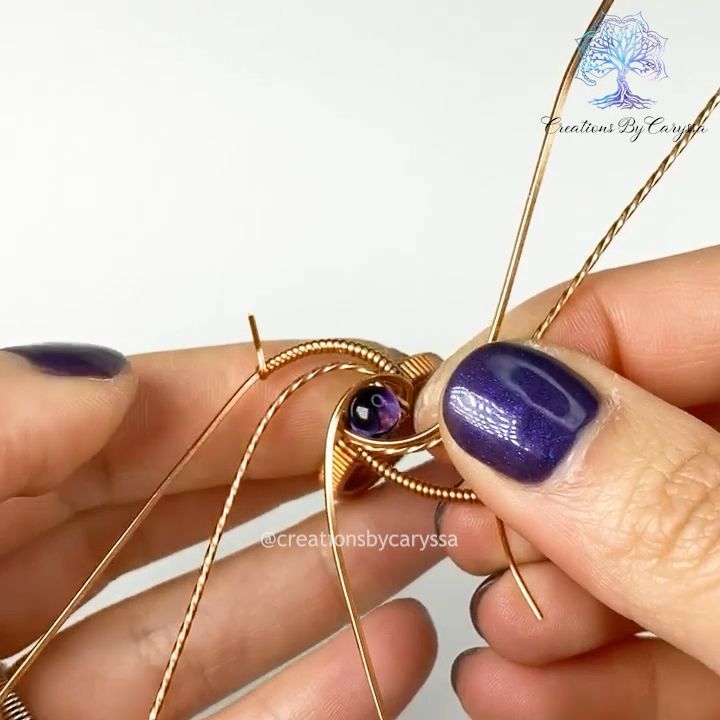 Wire Wrapped Ring Mini Tutorial - Wire Wrapped Ring Mini Tutorial -   18 diy Jewelry rings ideas
