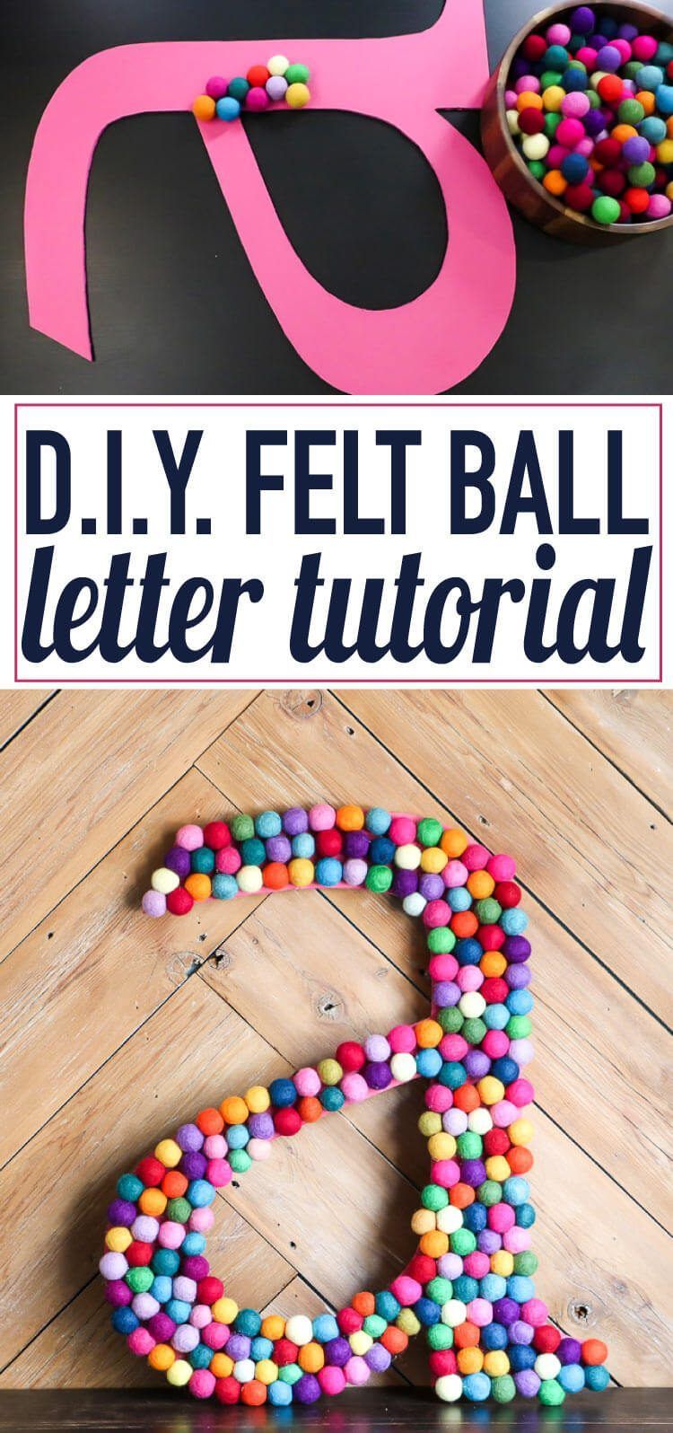 How to Make Decorative Letters for Your Walls | Designertrapped.com - How to Make Decorative Letters for Your Walls | Designertrapped.com -   18 diy Kids decor ideas