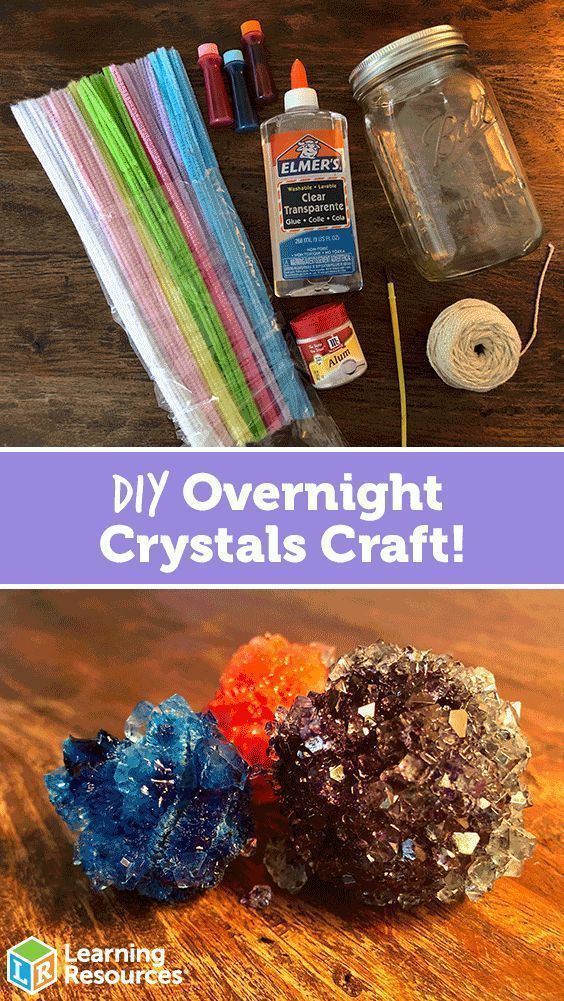 DIY Overnight Crystals Craft | Fun sleepover activities, Science crafts, Crafts - DIY Overnight Crystals Craft | Fun sleepover activities, Science crafts, Crafts -   18 diy Kids fun ideas
