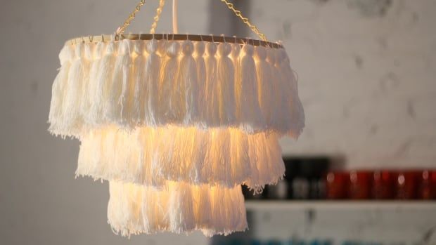 DIY Tassel Chandelier | CBC Life - DIY Tassel Chandelier | CBC Life -   18 diy Lamp boho ideas