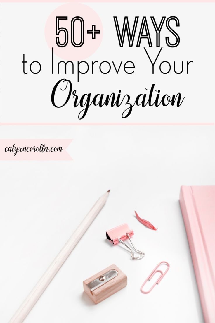 50+ Ways to Improve Your Organization - 50+ Ways to Improve Your Organization -   18 diy Organization workspaces ideas