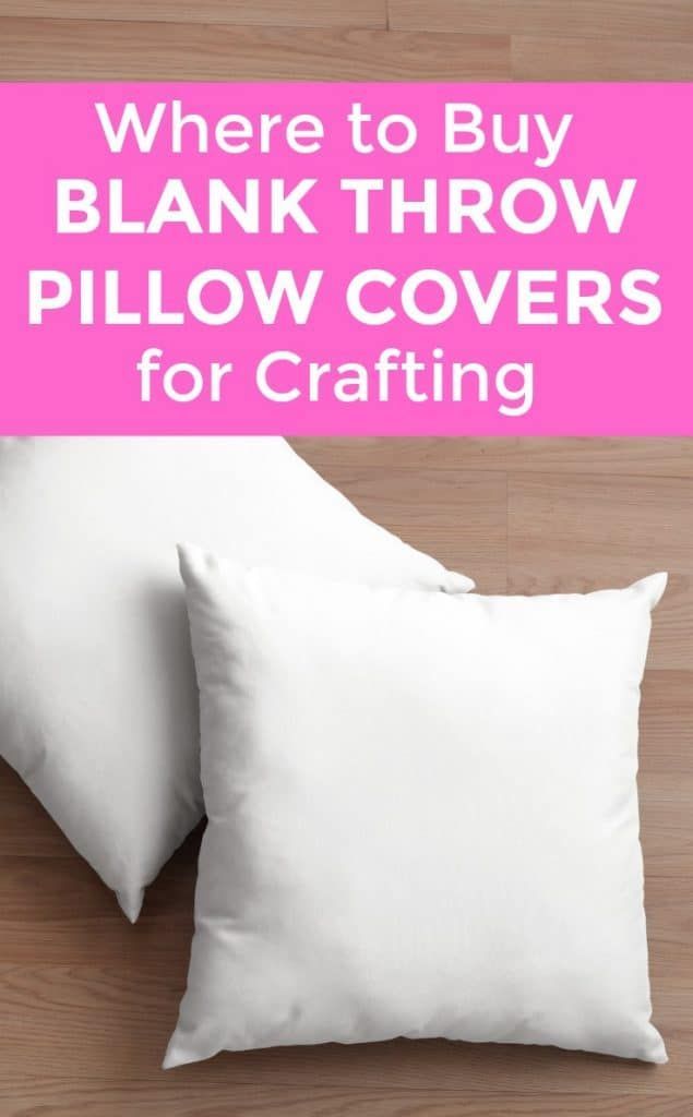 Where to Buy Blank Throw Pillow Covers - Cutting for Business - Where to Buy Blank Throw Pillow Covers - Cutting for Business -   18 diy Pillows cricut ideas
