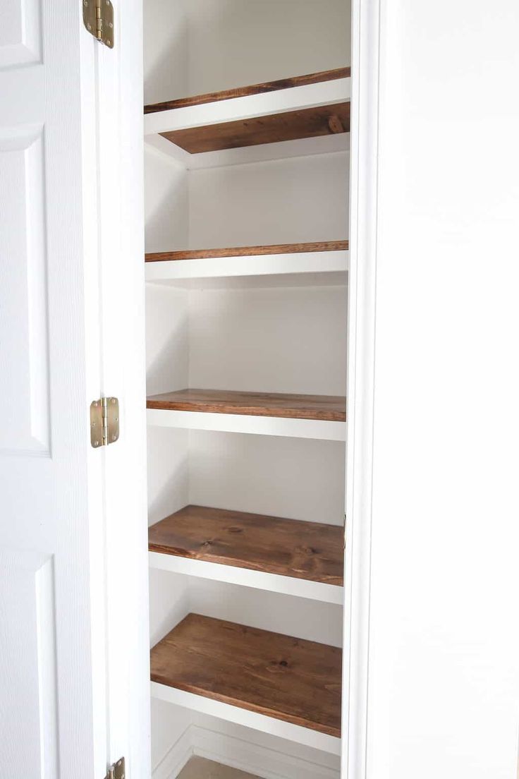 DIY Pantry Shelves - Angela Marie Made - DIY Pantry Shelves - Angela Marie Made -   18 diy Shelves pantry ideas