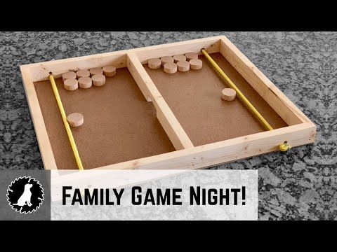DIY Finger Hockey Game // Family Game Night // Wooden Game Build // Woodworking - DIY Finger Hockey Game // Family Game Night // Wooden Game Build // Woodworking -   18 diy Wood games ideas