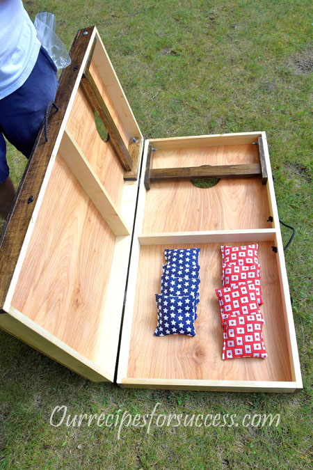 Free Cornhole Game Plans | Bag Toss Boards | Our Recipes For Success - Free Cornhole Game Plans | Bag Toss Boards | Our Recipes For Success -   18 diy Wood games ideas