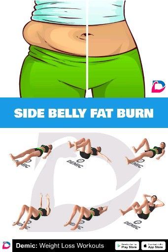 Side Belly Fat Burn - Side Belly Fat Burn -   18 fitness Ejercicios videos ideas