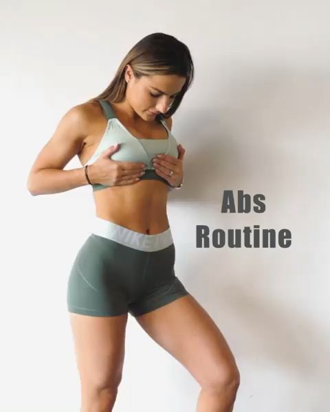 @krissycela ABS routine - @krissycela ABS routine -   18 fitness Training inspiration ideas