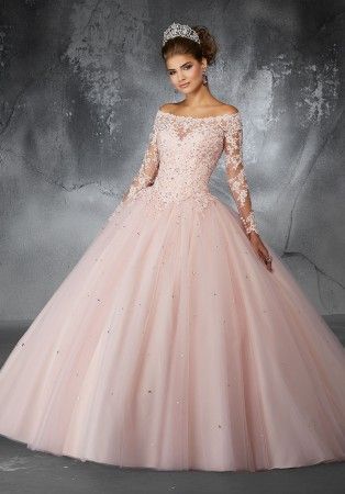 Mori Lee 60052 Long Sleeve Quinceanera Dress - Mori Lee 60052 Long Sleeve Quinceanera Dress -   18 princess style Dress ideas