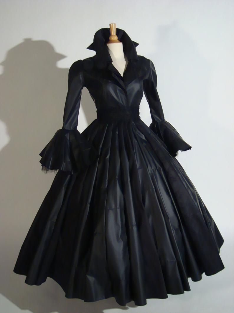 Femme Fatal 1, 1950s inspired art piece, costume coat, wearable - Femme Fatal 1, 1950s inspired art piece, costume coat, wearable -   19 beauty Dresses vintage ideas