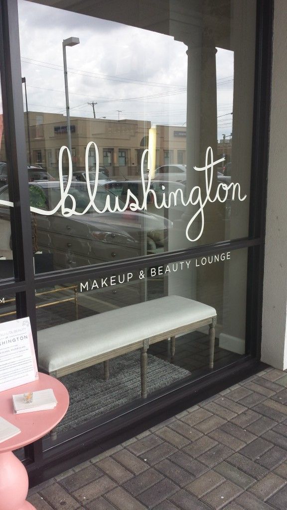 Blushington Offers Makeovers, Classes and More - Blushington Offers Makeovers, Classes and More -   19 beauty Salon door ideas