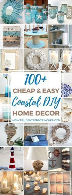 150 Coastal DIY Home Decor Ideas - 150 Coastal DIY Home Decor Ideas -   19 diy Home Decor beach ideas