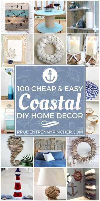 150 Coastal DIY Home Decor Ideas - 150 Coastal DIY Home Decor Ideas -   19 diy Home Decor beach ideas